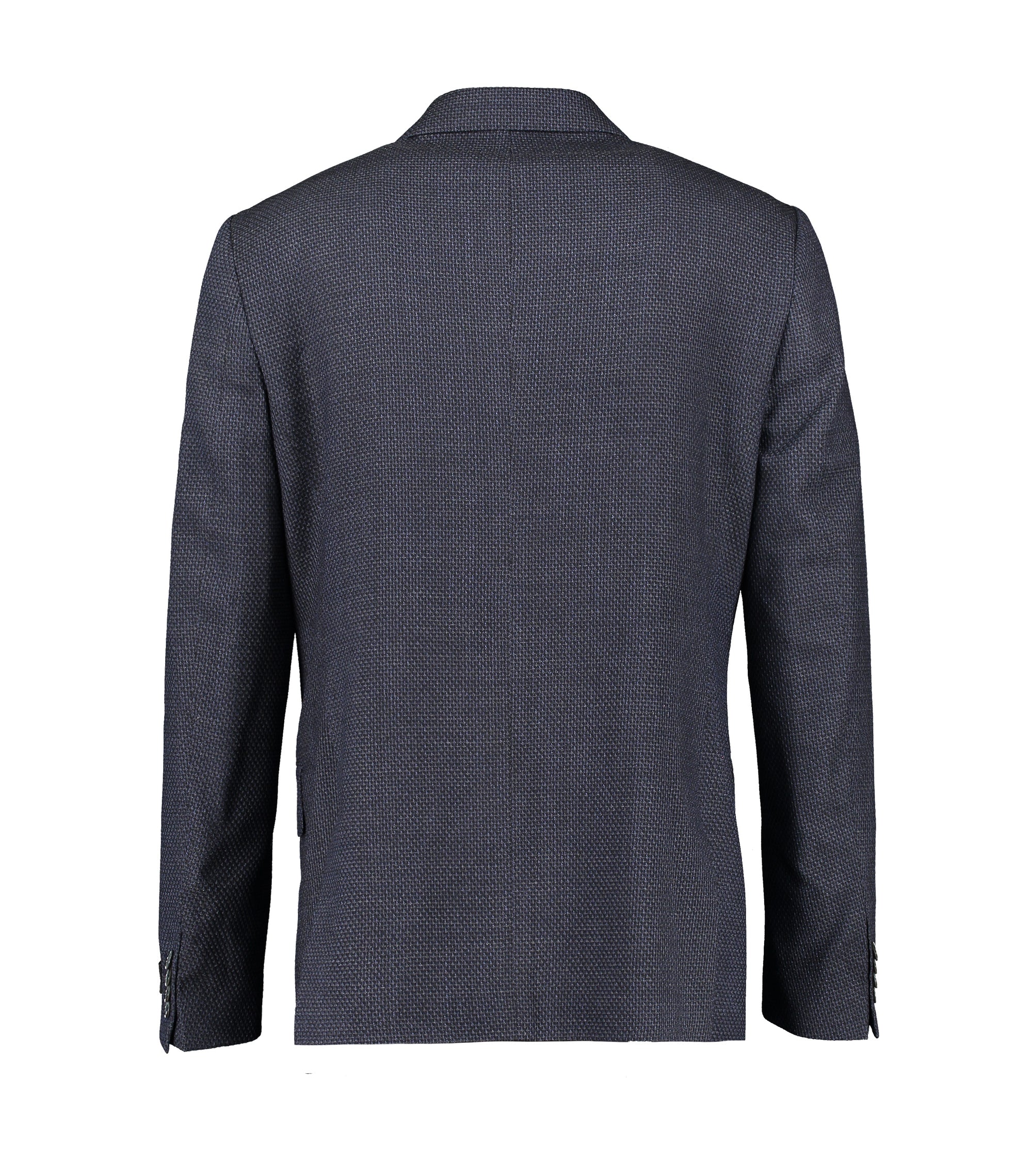 Ralph Navy Double-Breasted Stretch Jacket