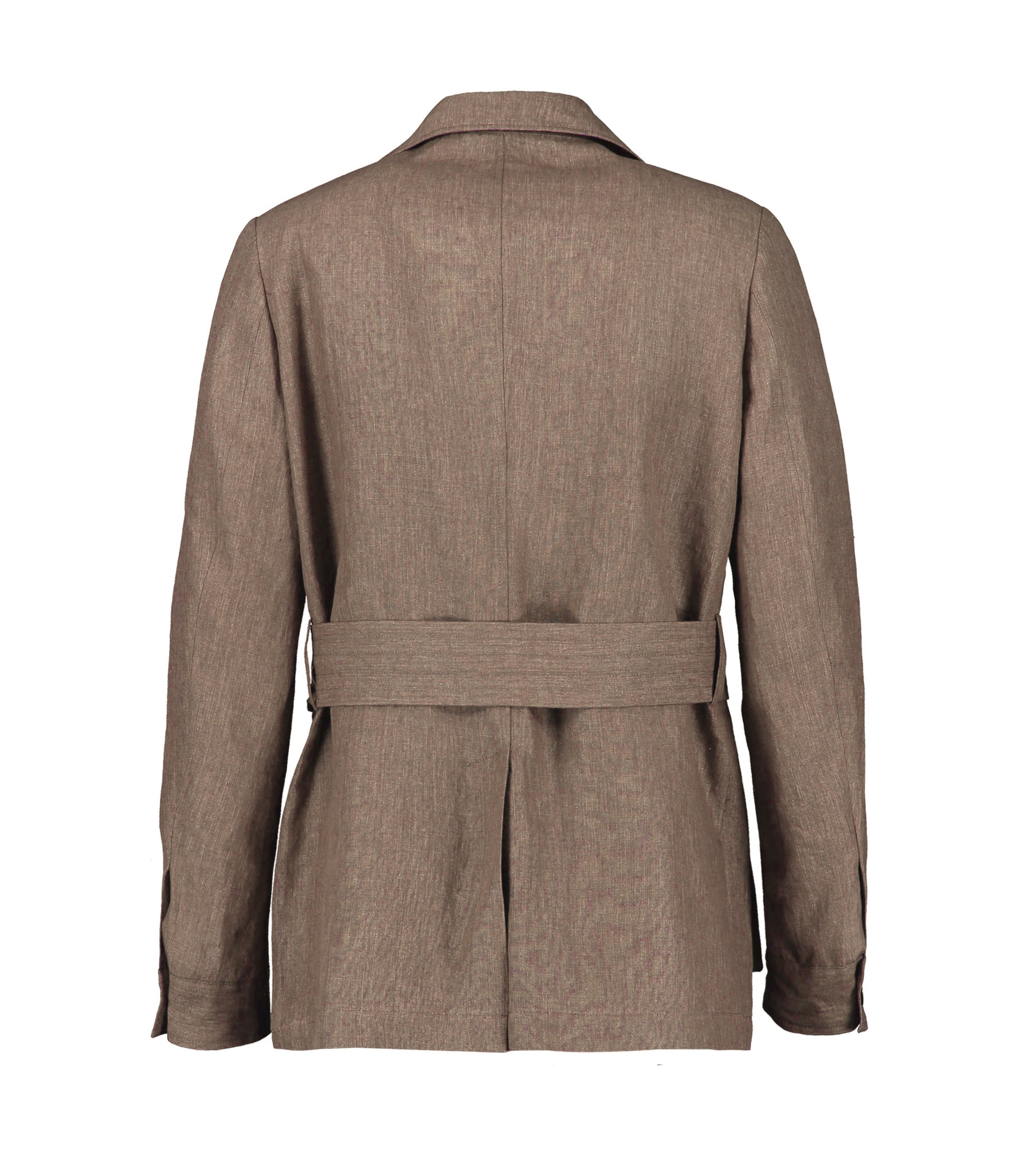 Stanley Brown Linen Safari Jacket