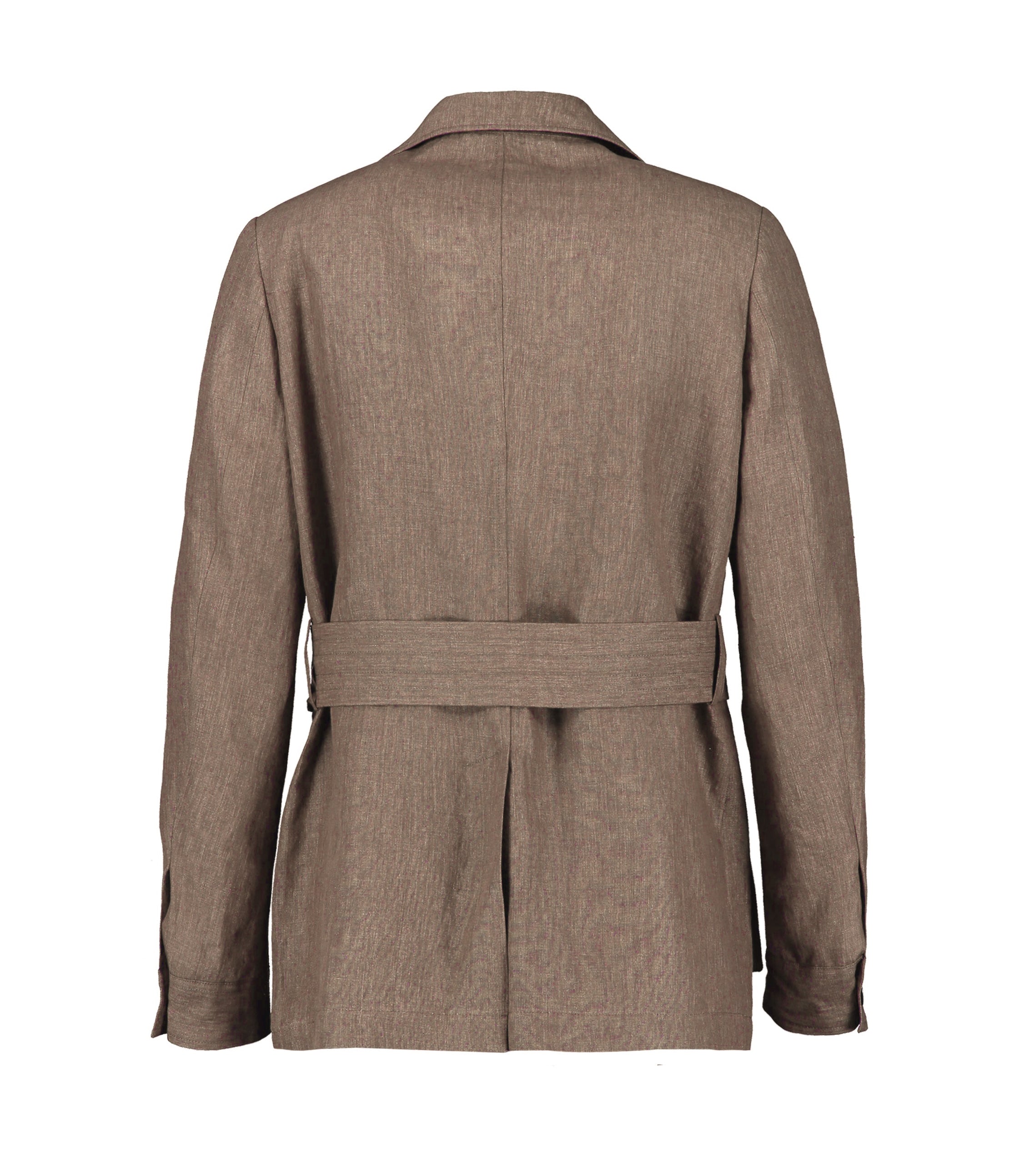 Stanley Brown Linen Safari Jacket