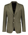 Ness Green Linen Stretch Jacket