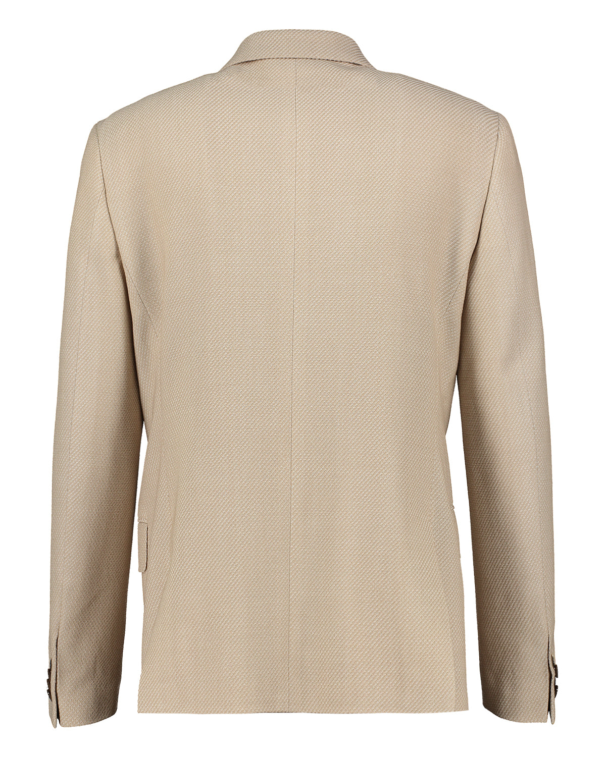 Ralph Beige Doublebreasted Peak Lapels Jacket Back