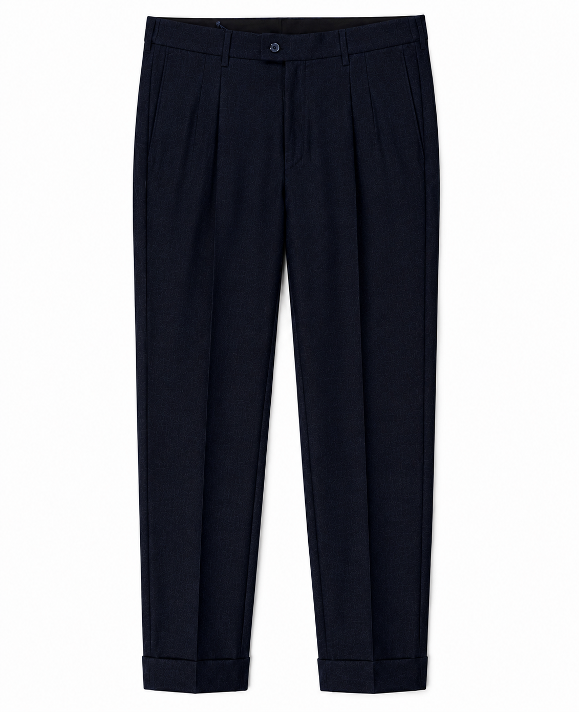 Brett Blue Flannel Trousers