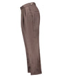 Brett Brown Flannel Trousers