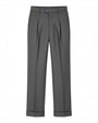 Sonny Grey Wide Flannel Trousers