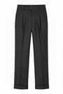 Sonny Grey Wide Flannel Trousers