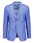 Blue blazer on a white background