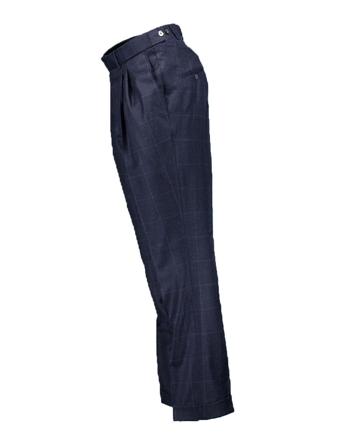 Eliot Navy Windowpane Suit