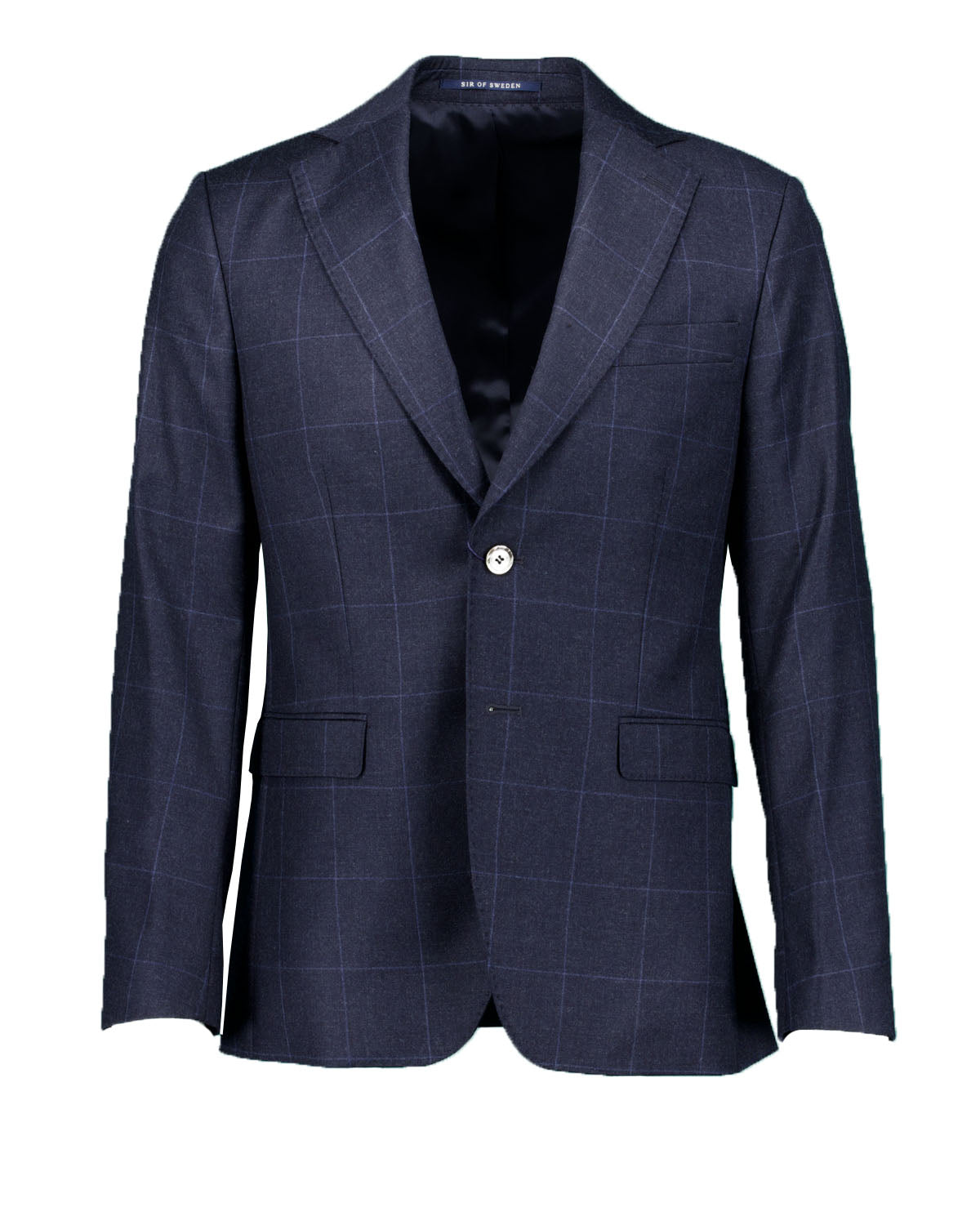 Eliot Navy Windowpane Suit