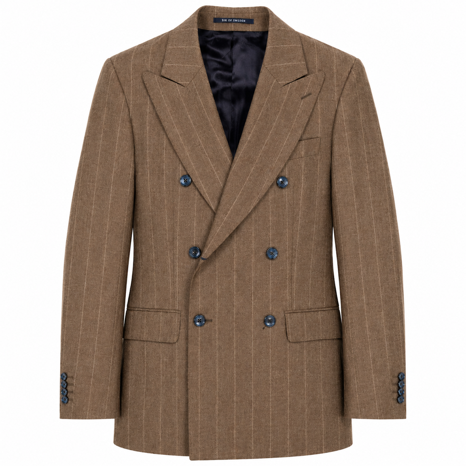 Ralph Brown Gangster Striped Suit.