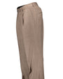 Sonny Wide Brown Pepita Trousers