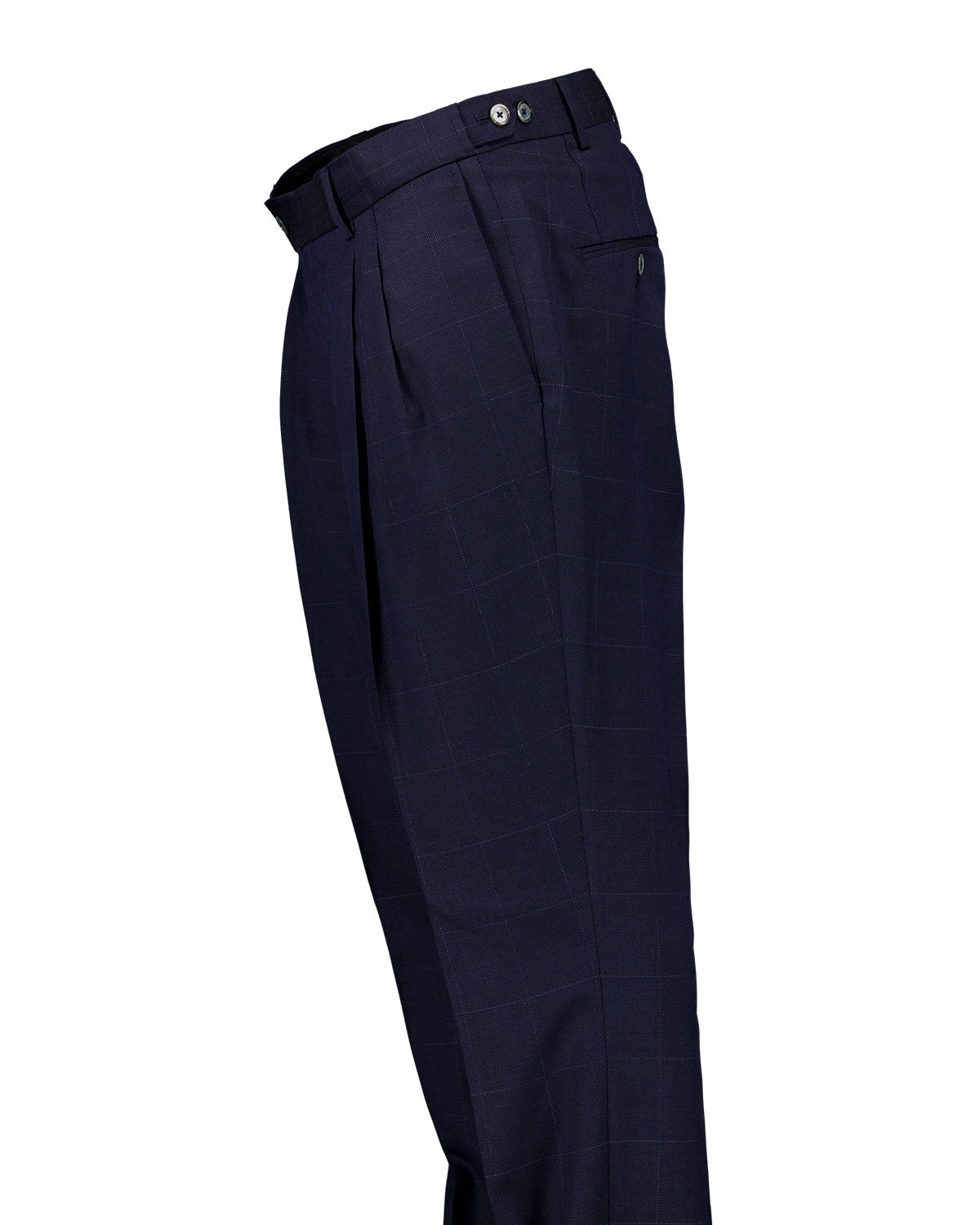 Eliot Navy Window pane suit