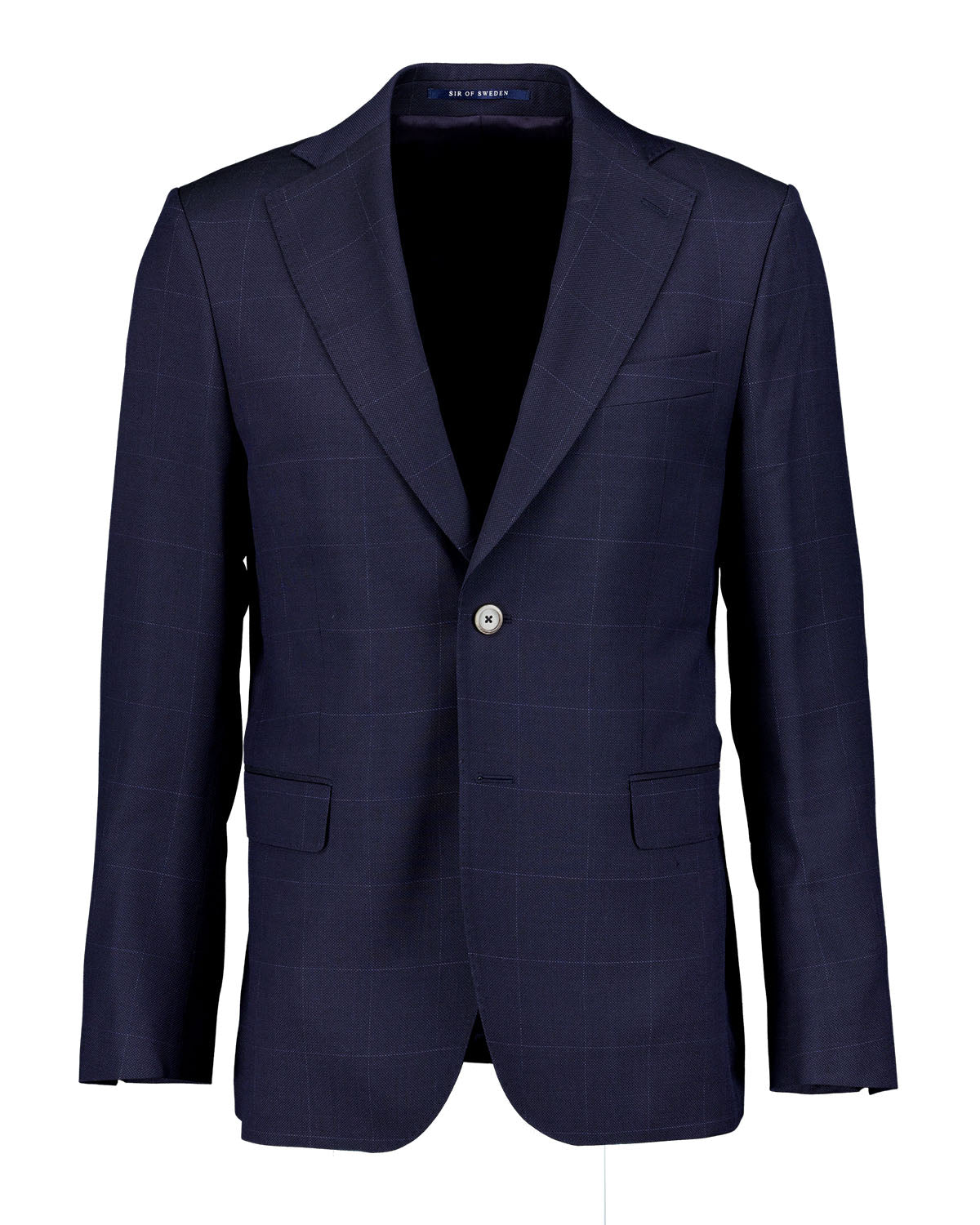 Eliot Navy Window pane suit