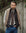Kanye Dark Brown Flannel Vest