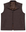 Kanye Dark Brown Flannel Vest