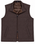 Kanye Dark Brown Flannel Vest
