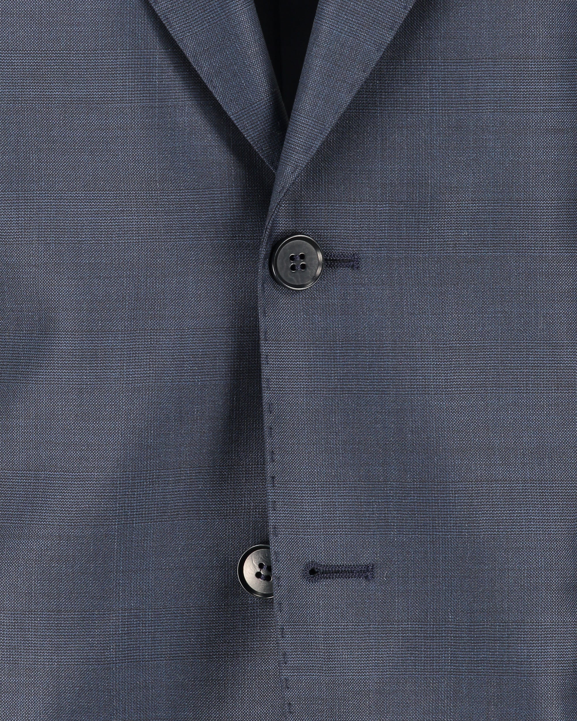 Eliot Navy Blue Checked Suit