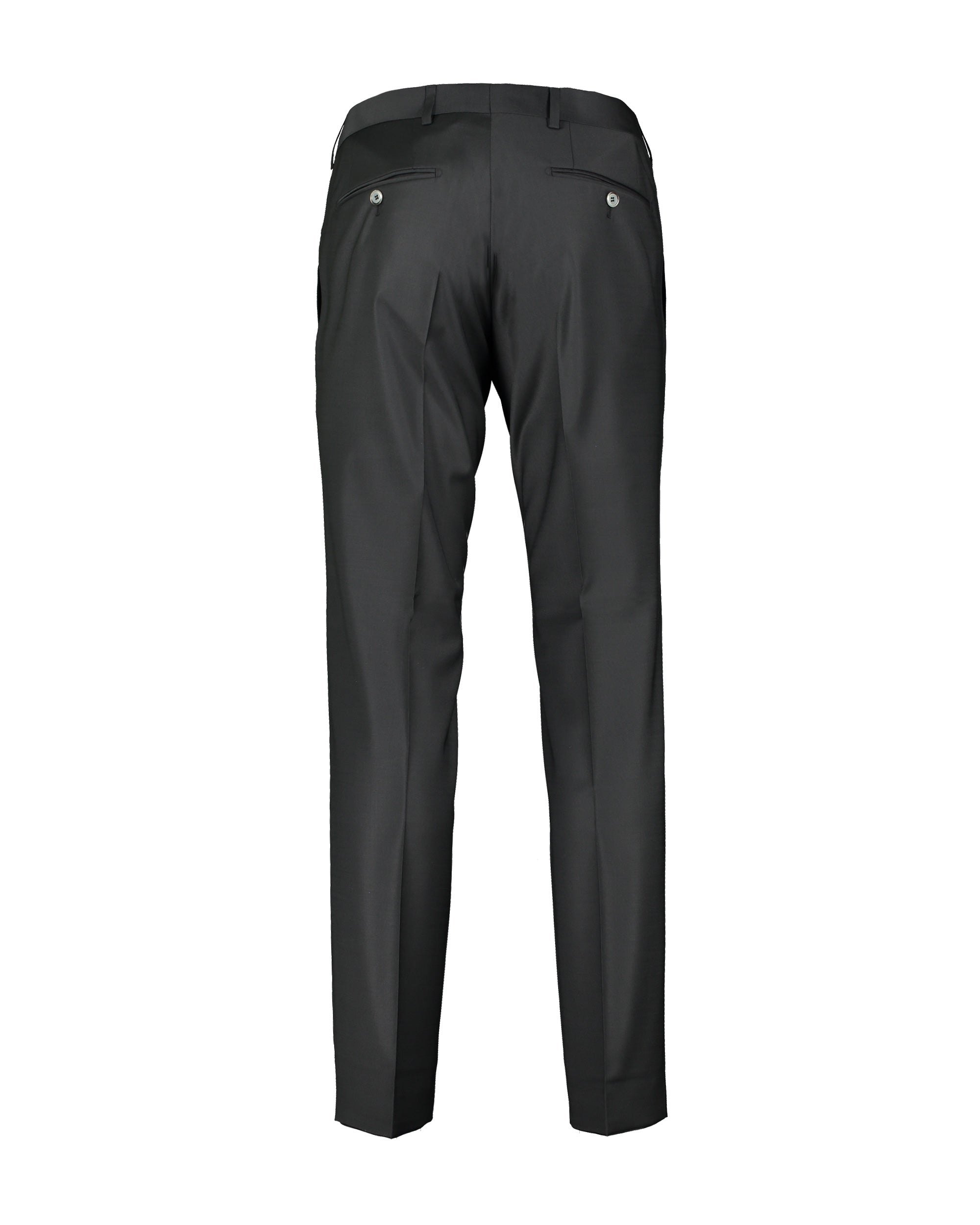 Sven Black Stretch Suit Trousers