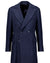 Coppola Blue Basket Weave Polo Coat