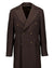 Coppola Brown Basket Weave Polo Coat