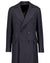 Coppola Grey Houndstooth Checked Polo Coat