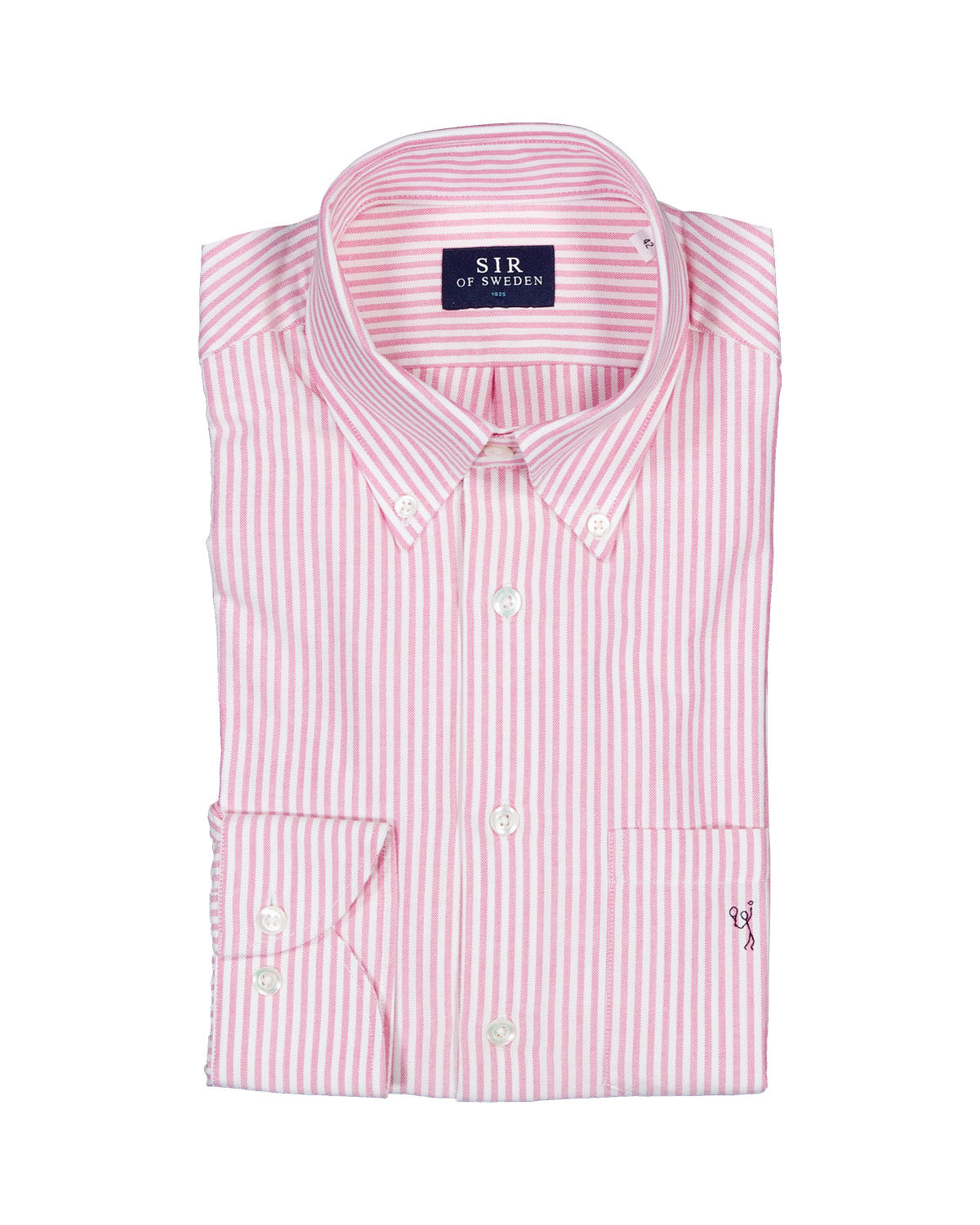 Jerry Pink Striped Oxfort Shirt