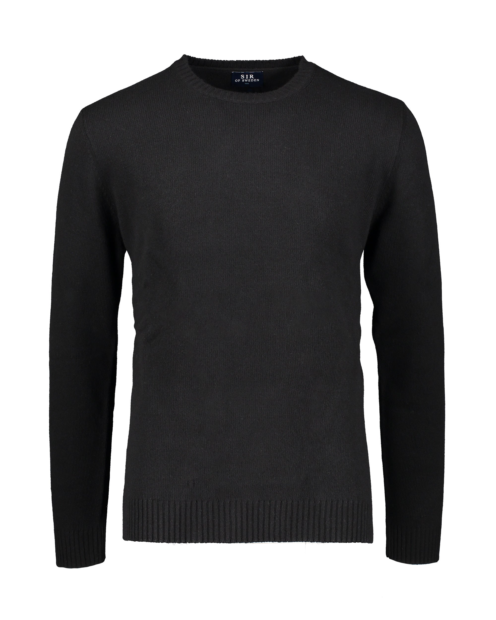 Harald Black Crewneck Sweater