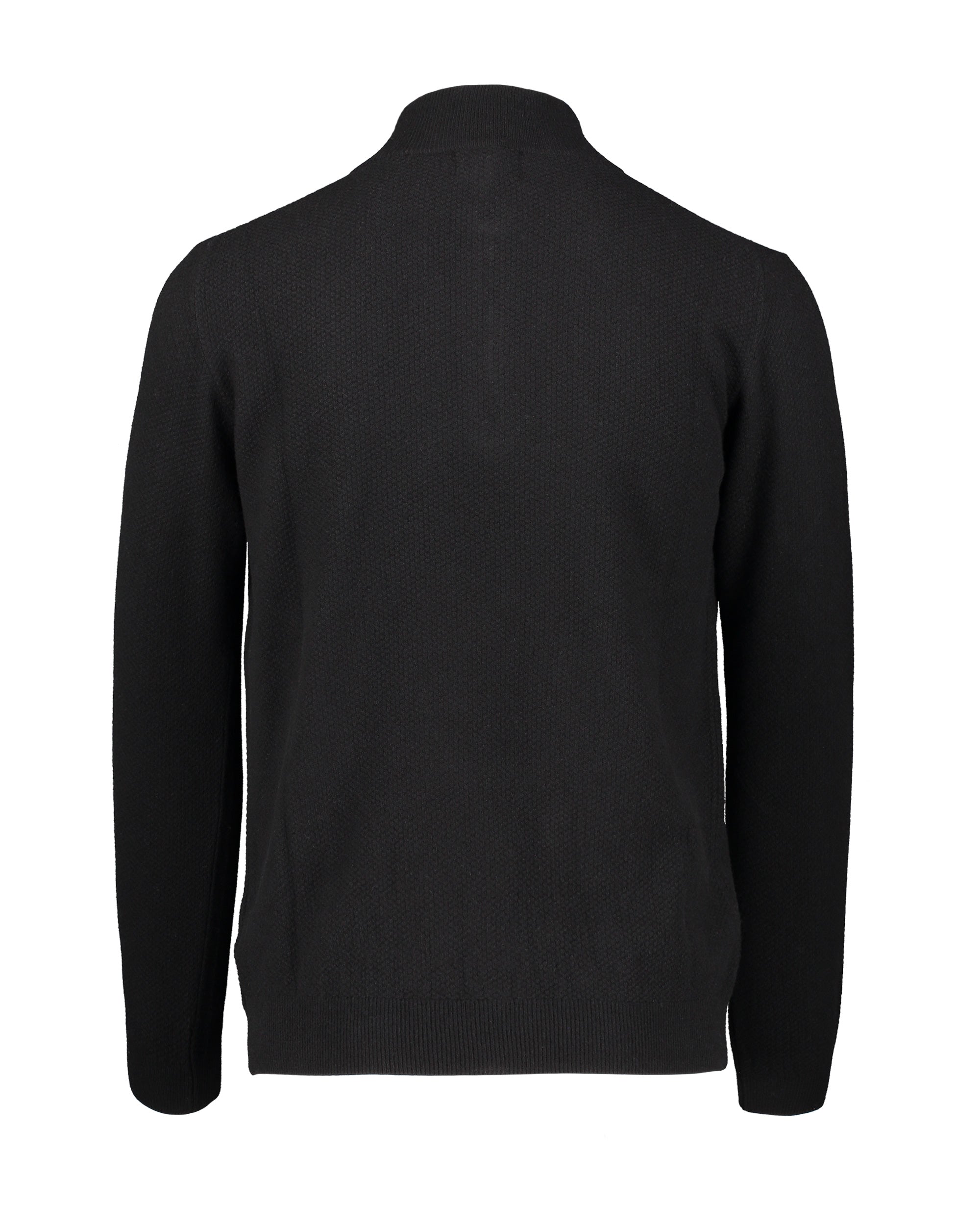 Gunvald Black Half Zip Sweater