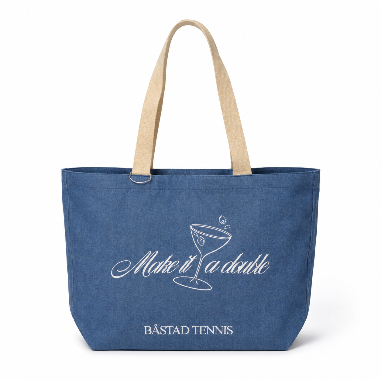 Tote Bag XL Denim Make it a Double