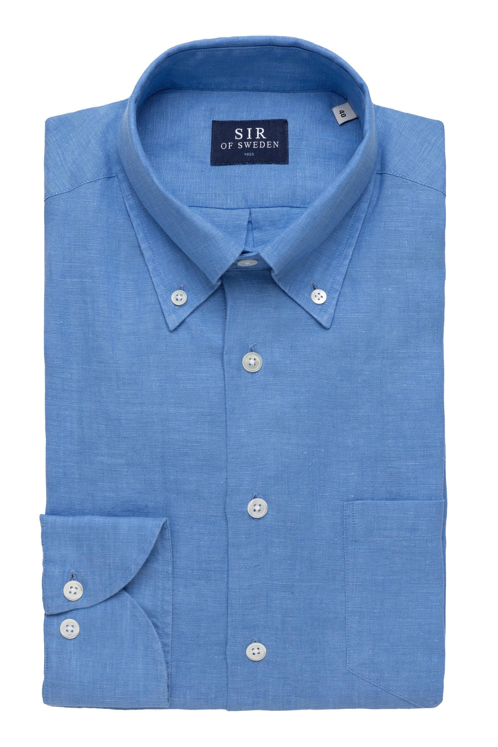 Jerry Blue Linen Shirt