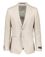 Ness Beige Linen Jacket