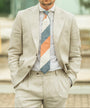 Eliot Beige Linen Suit