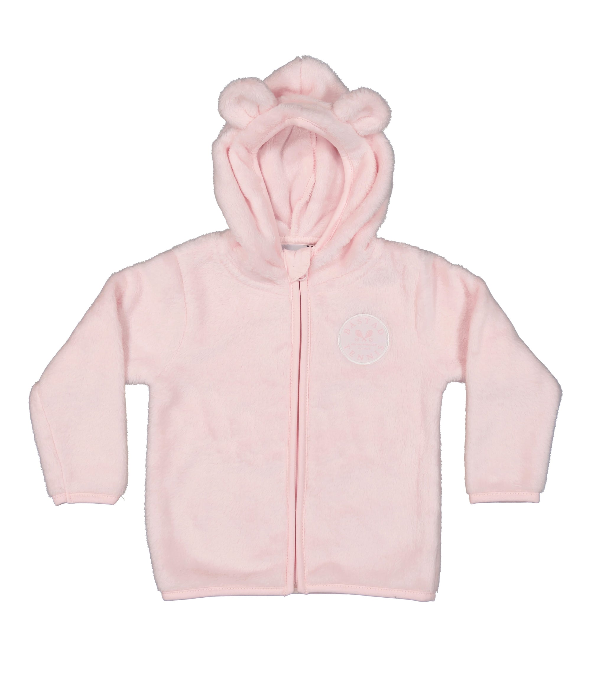 Kids Pink Tennis Teddy Hood