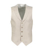 Joel Beige Linen Waistcoat