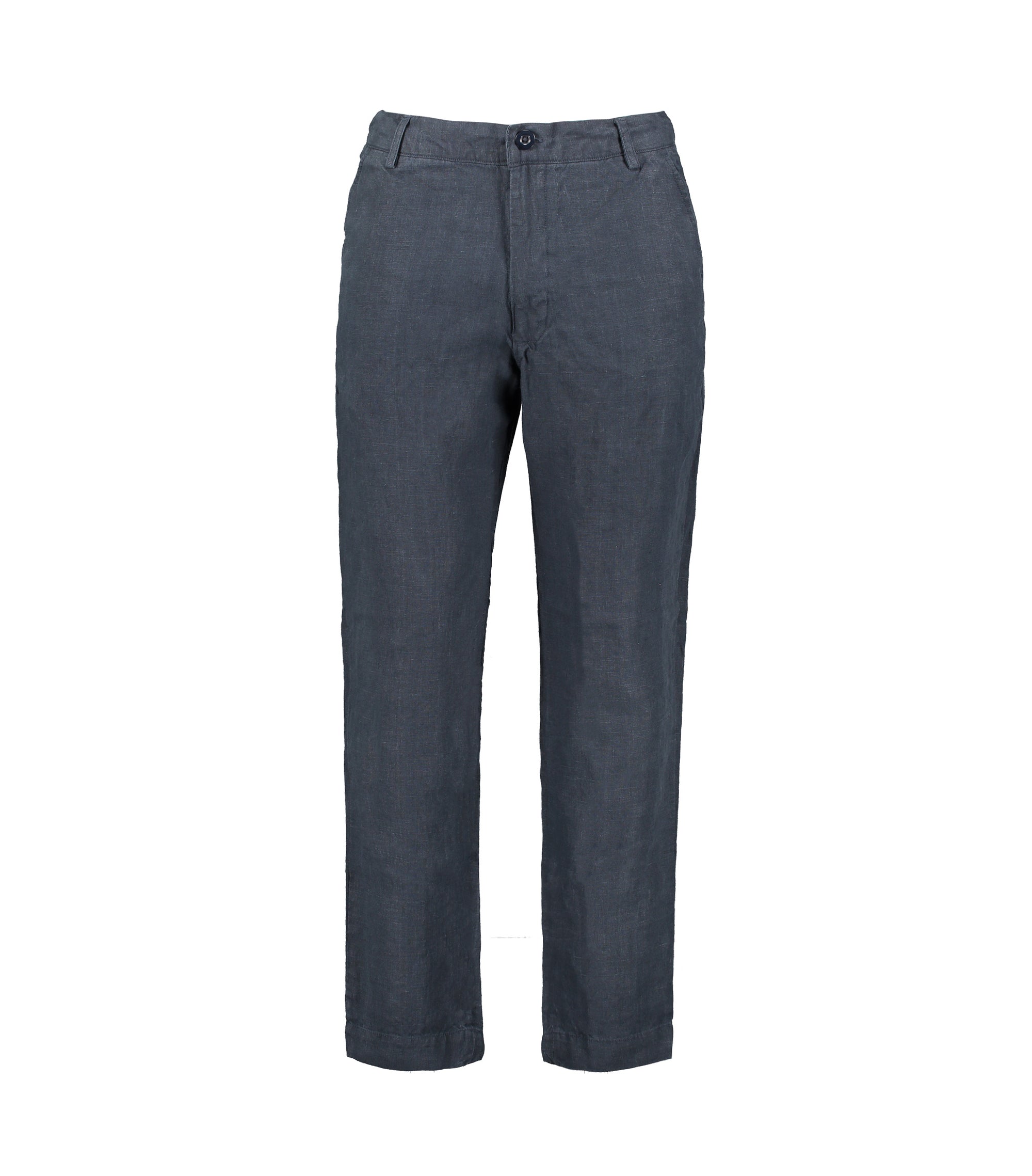 Walden Navy Linen Trousers