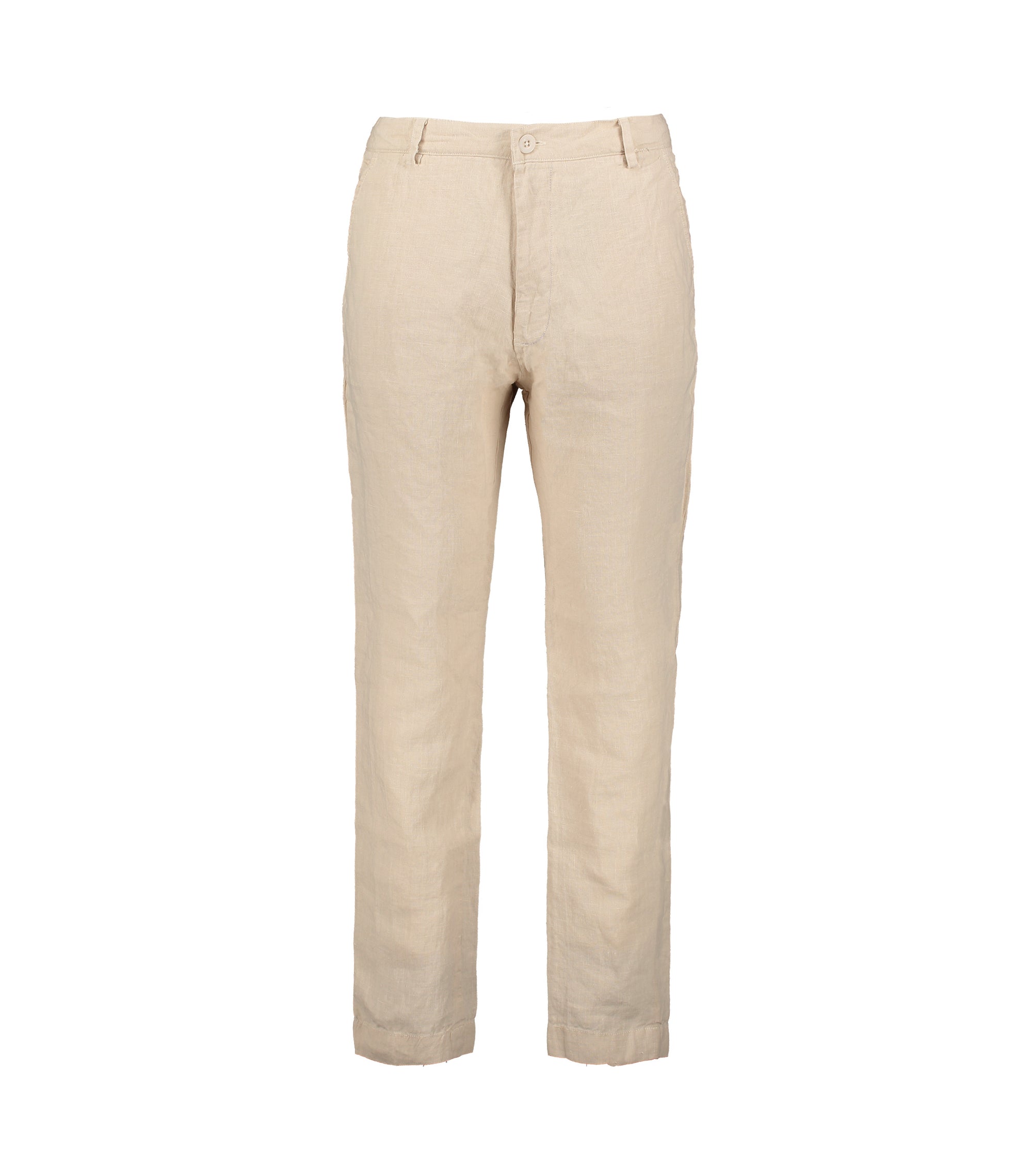 Walden Beige Linen Trousers