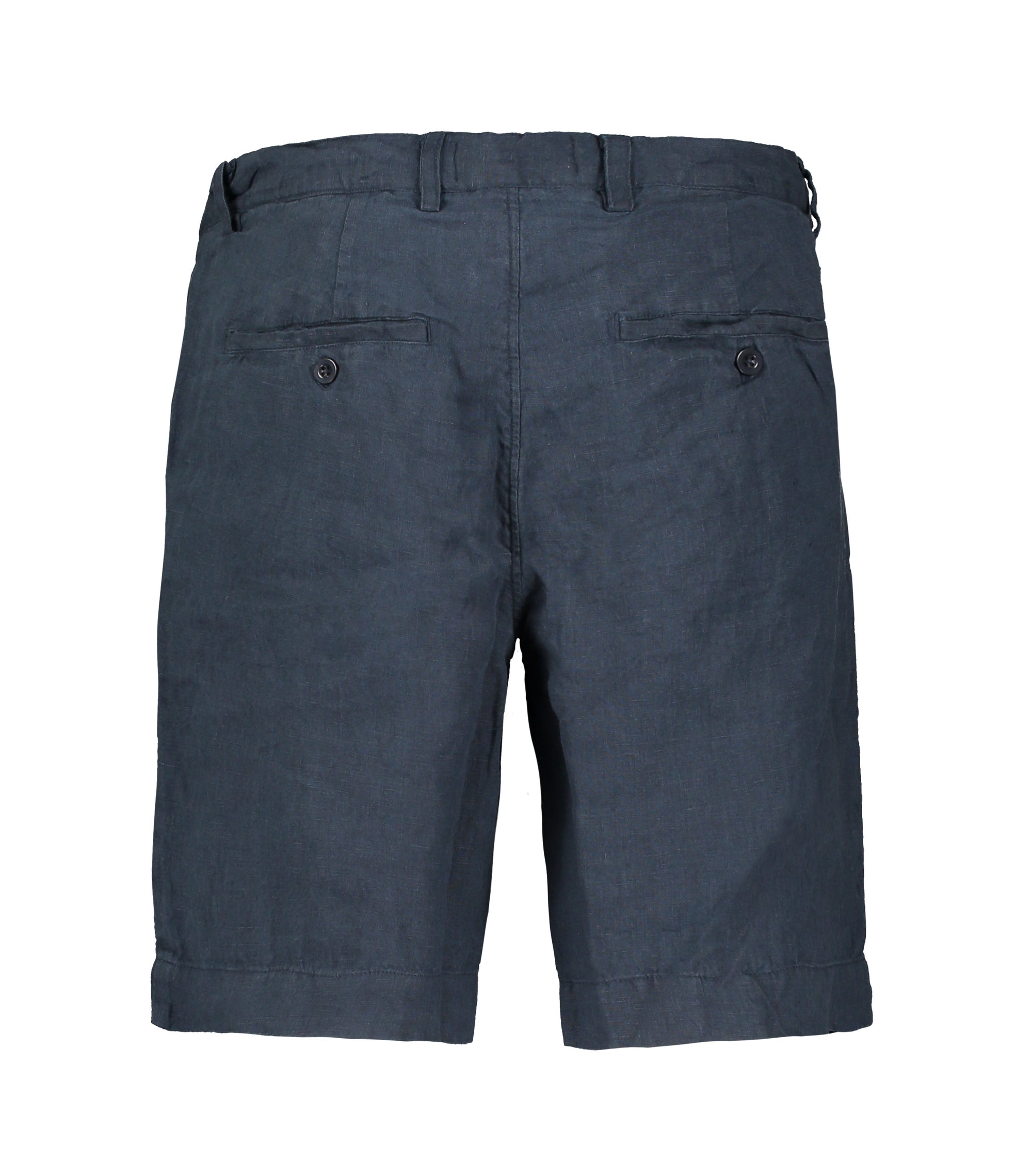 Alan Navy Linen Shorts