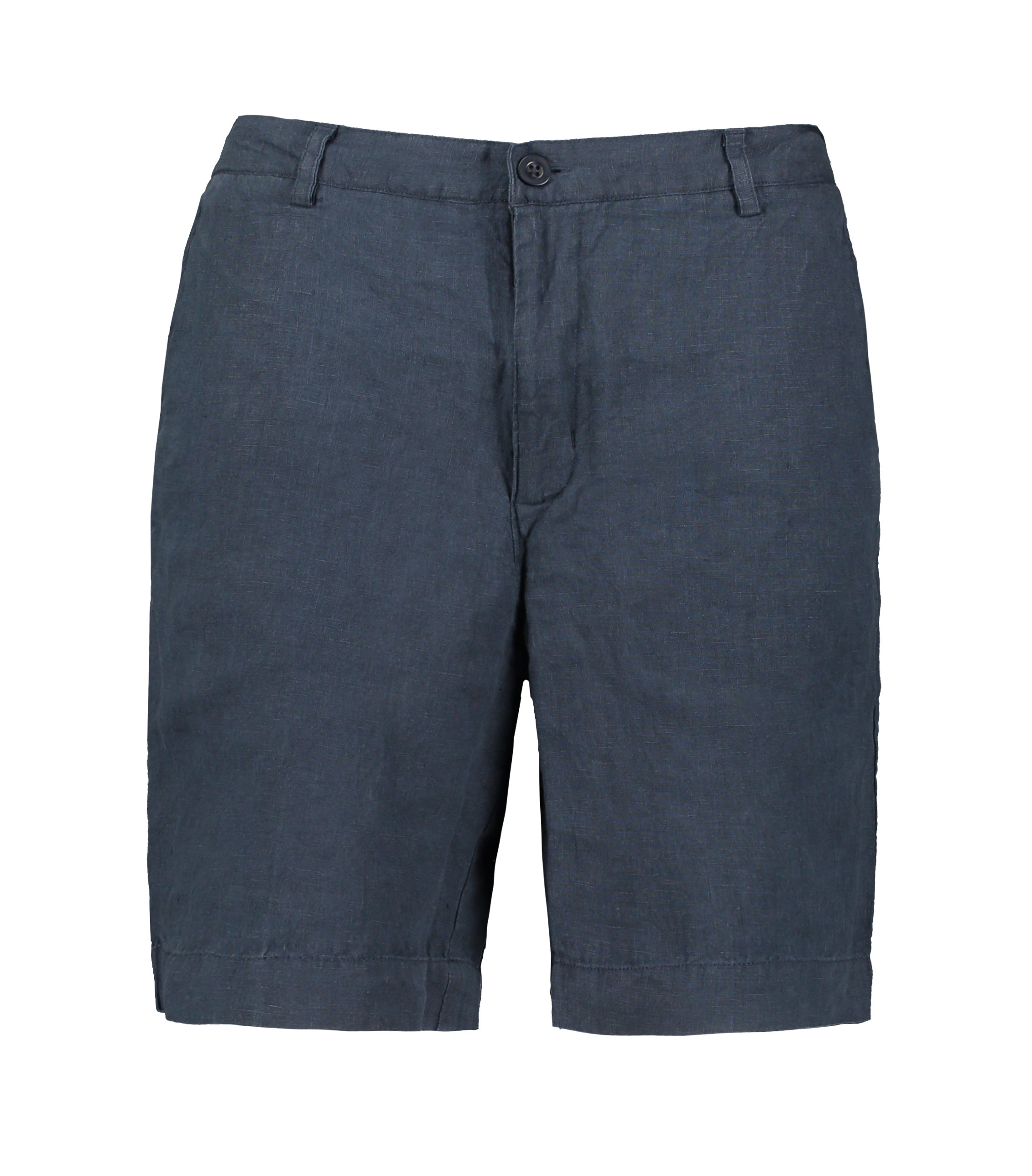 Alan Navy Linen Shorts
