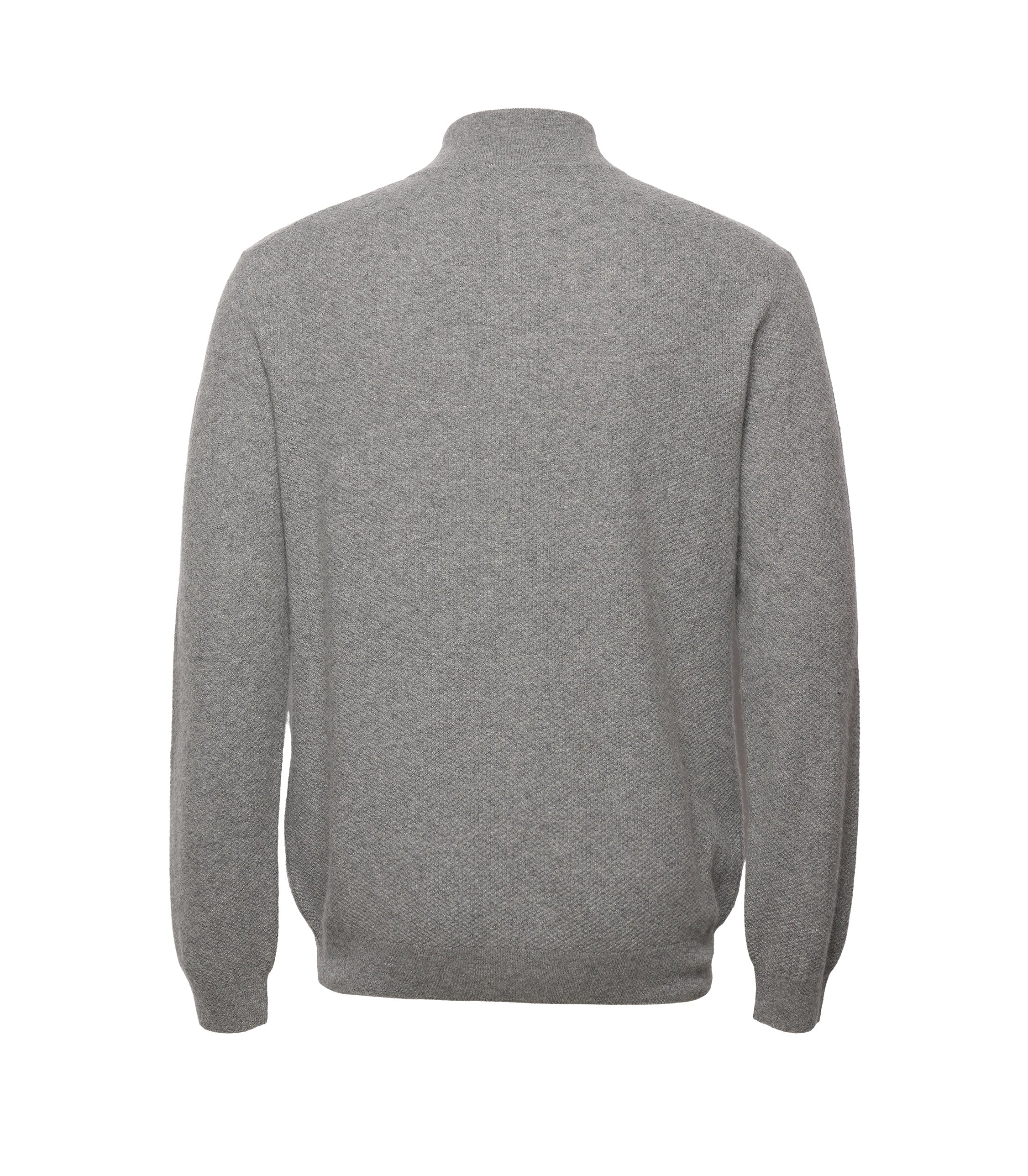 Gunvald Grey Half Zip Sweater