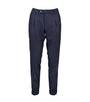 Alex Navy Flannel Trousers