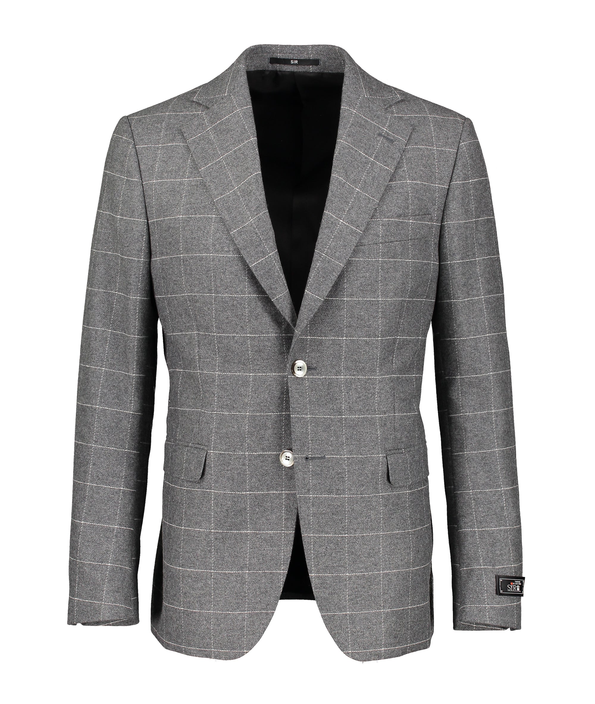 Eliot Grey Windowpane Jacket