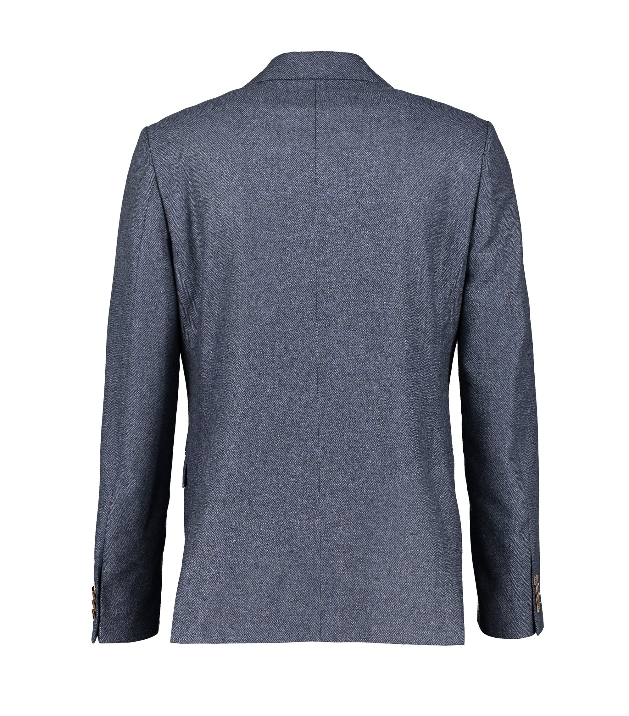 Eliot Blue Herringbone Jacket