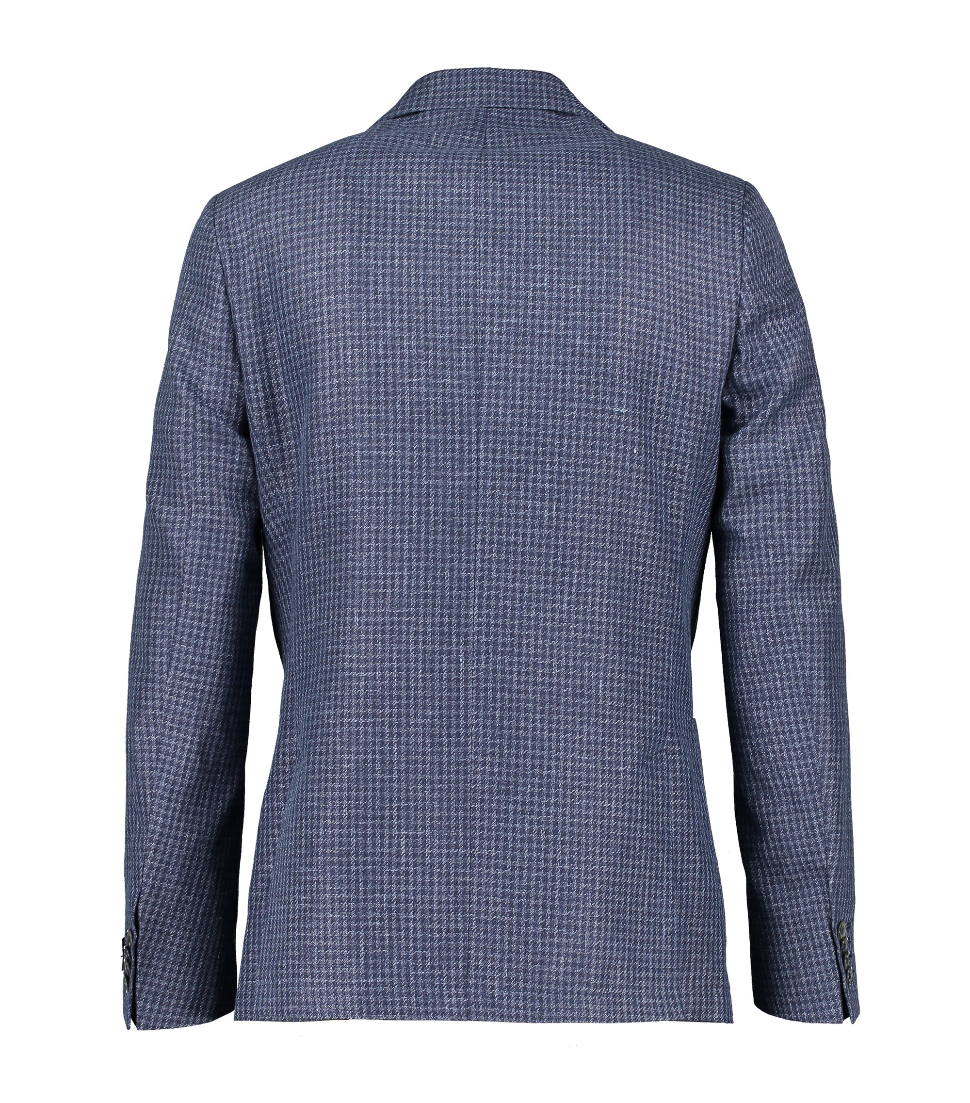 Ness Blue Houndstooth Jacket