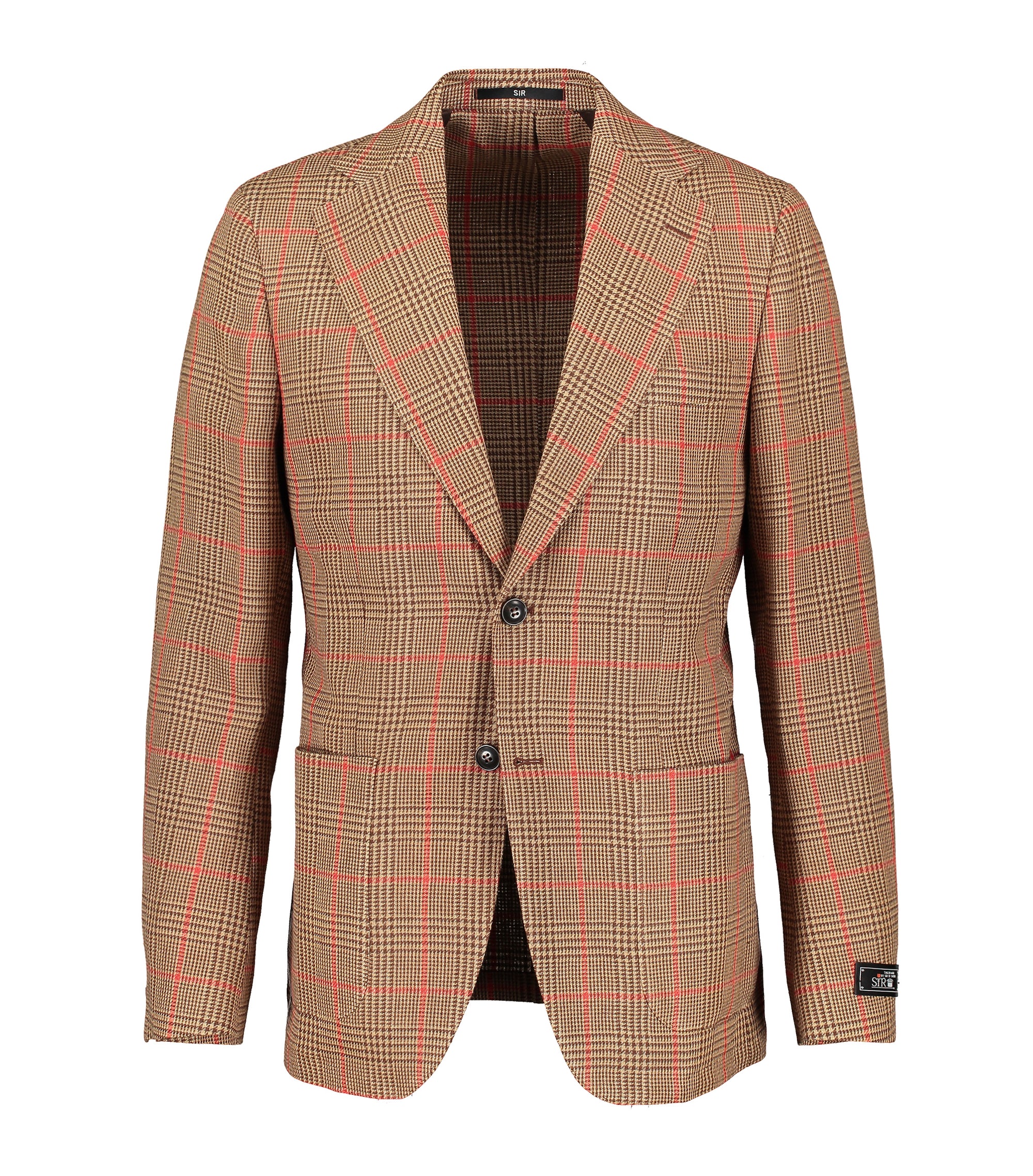 Riviera Brown Prince of Wales Check Jacket