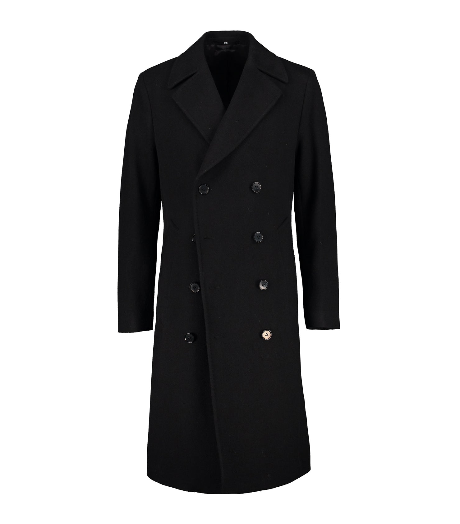 Spectre Black Double-Breasted Coat
