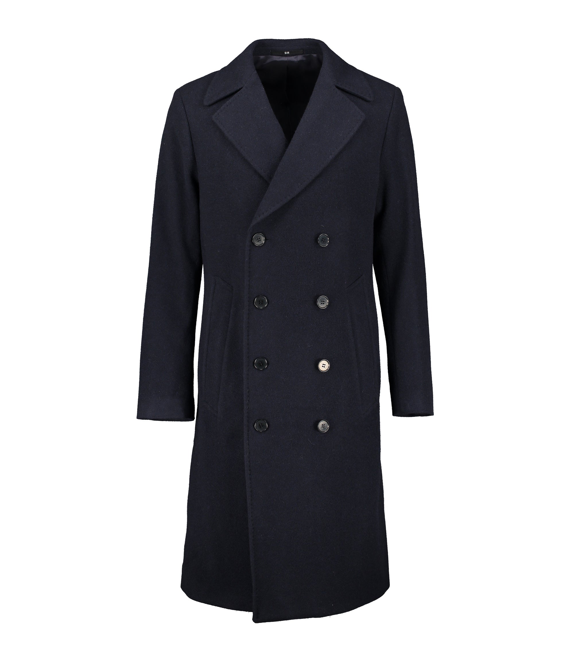 Spectre Navy Double-Breasted Coat